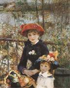Pierre-Auguste Renoir On the Terrace (mk09) painting